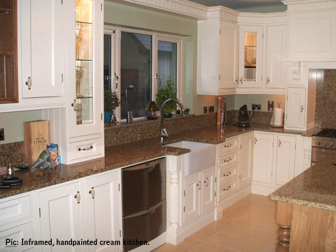 Cream Kitchen Cabinets Designs