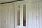 Ivory painted wardrobe