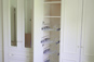 Ivory painted wardrobe