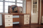 Bedroom dresser and mirror