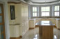 Cream and oak inframe kitchen