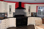 Cream Sprayed Kitchen