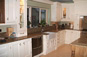 Cream kitchen with belfast sink
