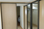 Sliding wardrobe with mirrors