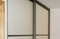 Three panel sliding wardrobe
