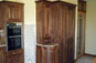 walnut inframe kitchen